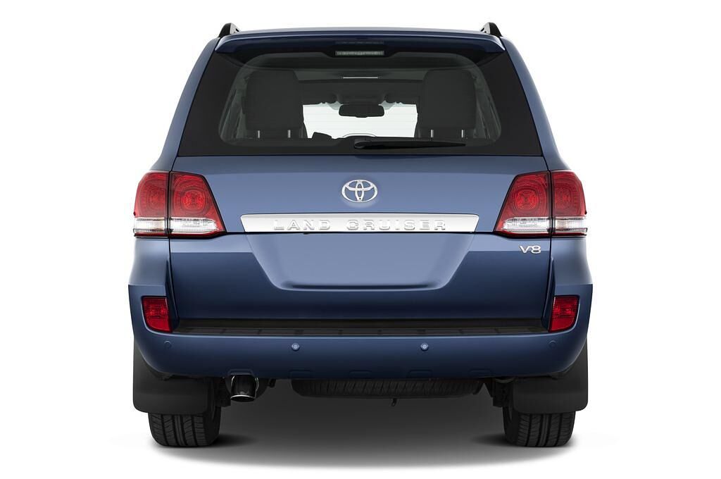 Toyota Landcruiser V8 (Baujahr 2009) Executive 5 Türen Heckansicht