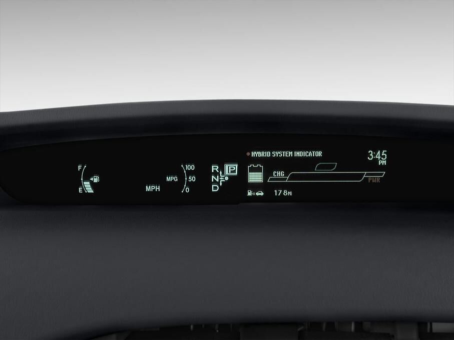 Toyota Prius (Baujahr 2010) - 5 Türen Tacho und Fahrerinstrumente
