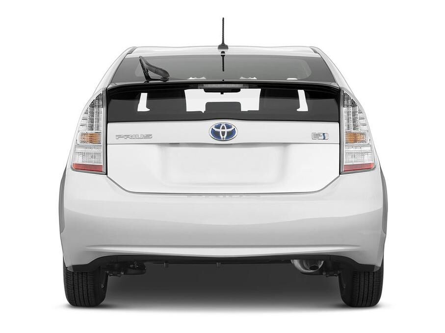 Toyota Prius (Baujahr 2010) - 5 Türen Heckansicht