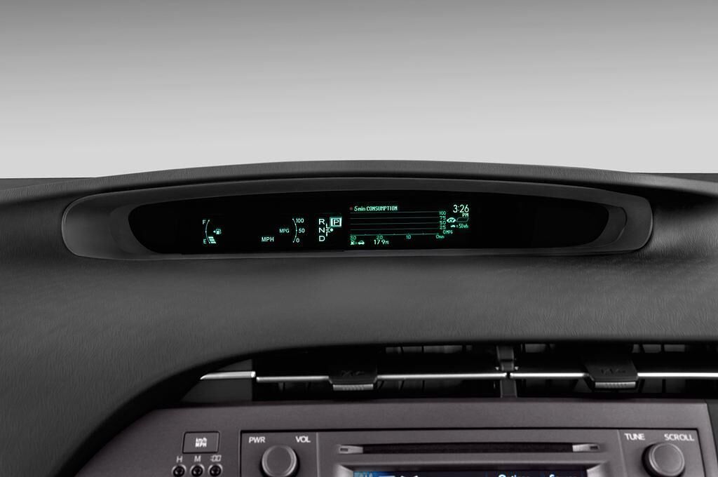 Toyota Prius (Baujahr 2011) - 5 Türen Tacho und Fahrerinstrumente