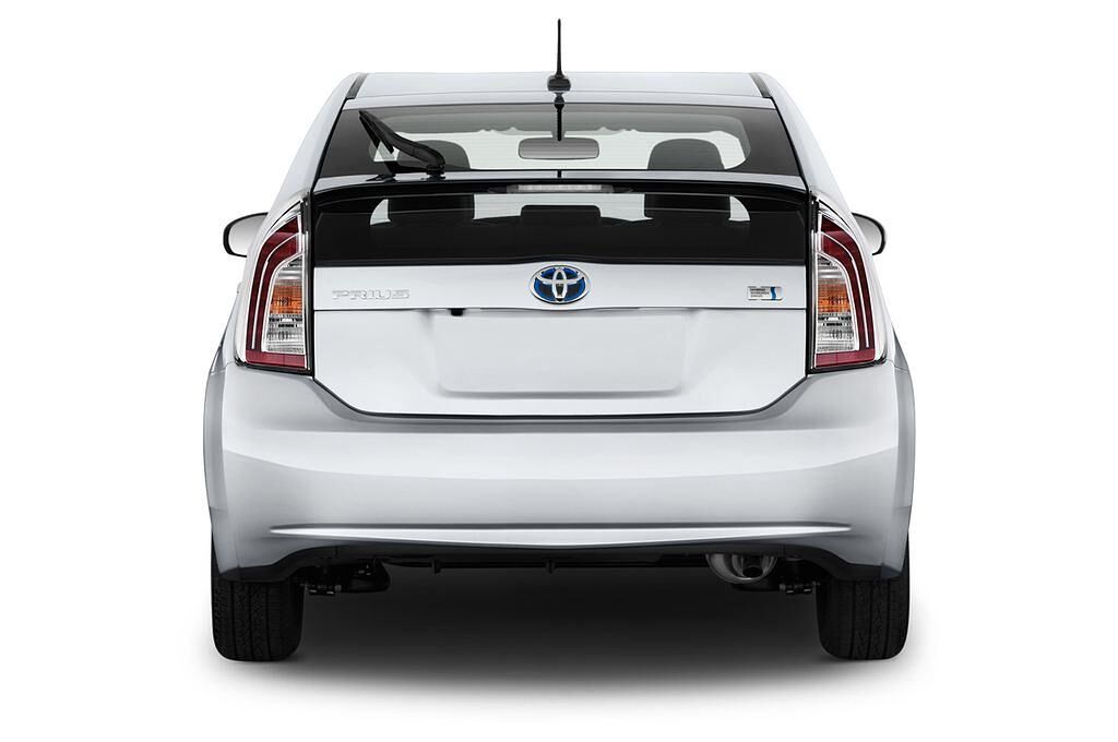Toyota Prius (Baujahr 2011) - 5 Türen Heckansicht