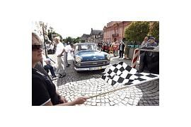 Paul Pietsch Classic 2013: 62er Opel Kapitän auf dem Podium