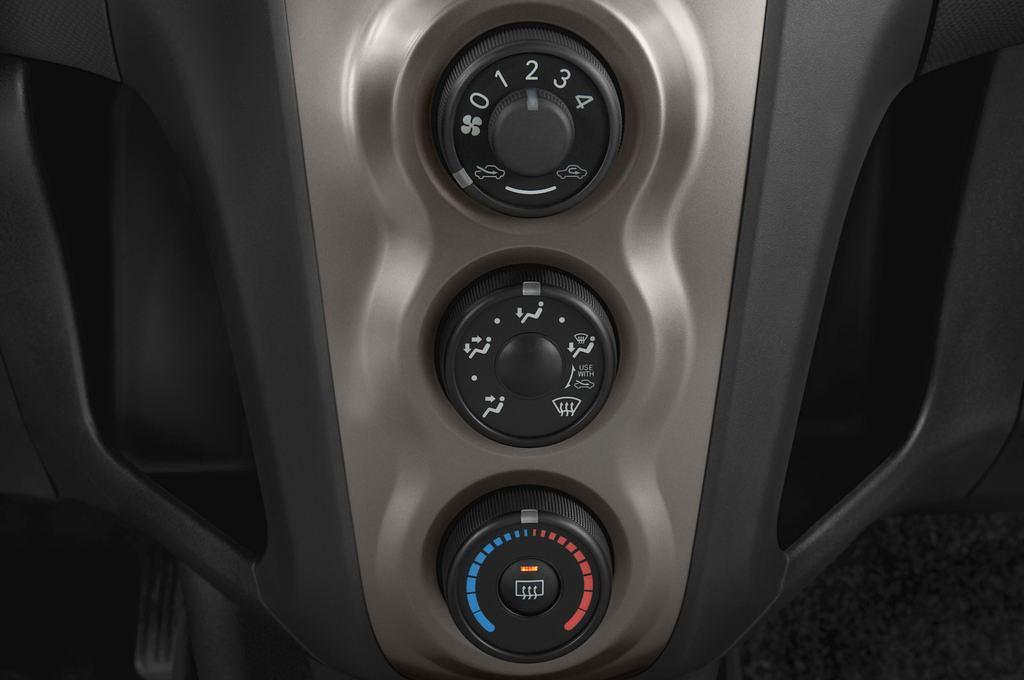 Toyota Yaris (Baujahr 2010) Cool 3 Türen Temperatur und Klimaanlage