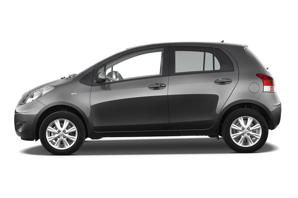Toyota Yaris (Baujahr 2010) Life 5 Türen Seitenansicht