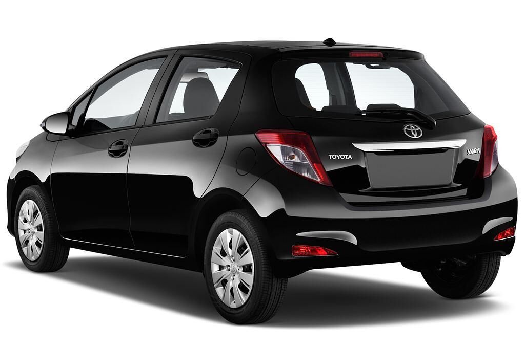 Toyota Yaris (Baujahr 2011) Life 5 Türen seitlich hinten