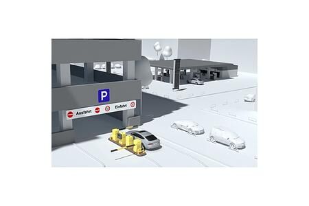Audi Pilotprojekt: Parkplatz drahtlos bezahlen