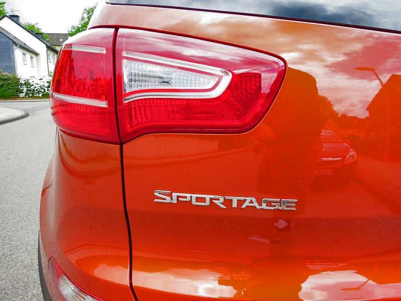 Der Kia Sportage sieht schick und modern aus.