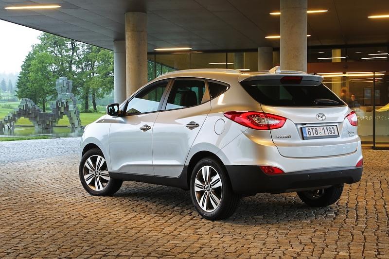 Die Formensprache des Hyundai ix35 blieb unverändert