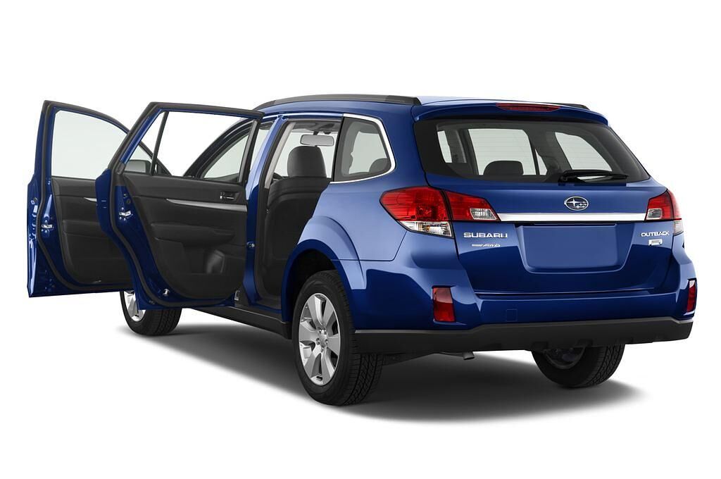 Subaru Outback (Baujahr 2010) Comfort 5 Türen Tür geöffnet