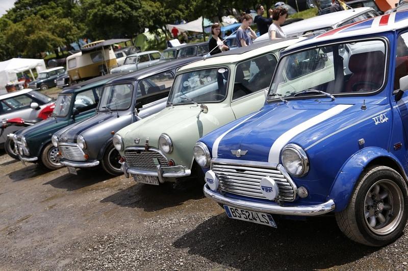 Beim International Mini Meeting Mugello 2013 präsentierten die Fans stolz ihre Autos