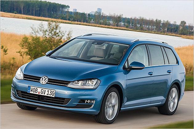 Mit einem komplett neuen Golf Variant geht VW an den Start
