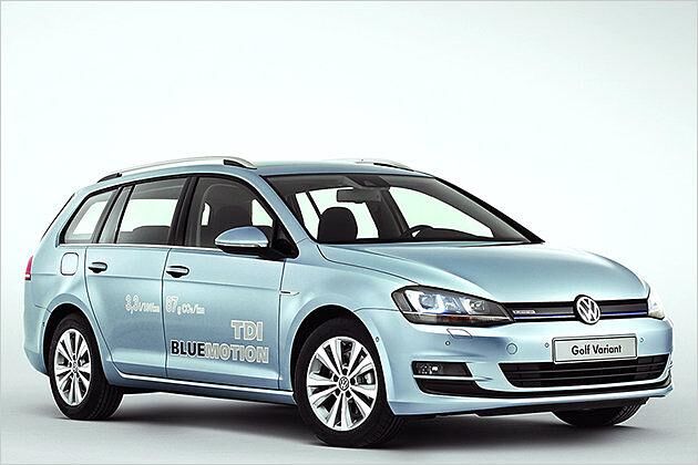 Ende 2013 ergänzt der Golf Variant BlueMotion mit 3,3 Liter Verbrauch das Angebot