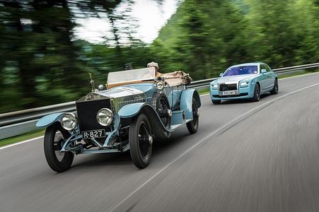Rolls-Royce Ghost gestern und vorgestern - Erhaben bleibt Erhaben