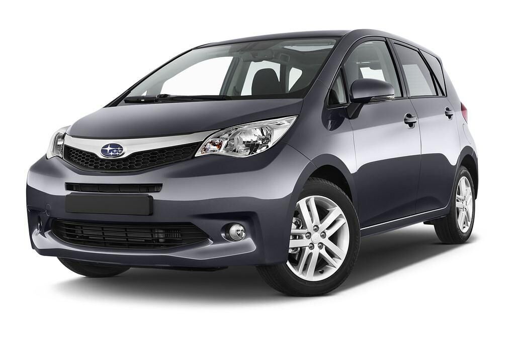 Subaru Trezia (Baujahr 2012) Comfort 5 Türen seitlich vorne mit Felge