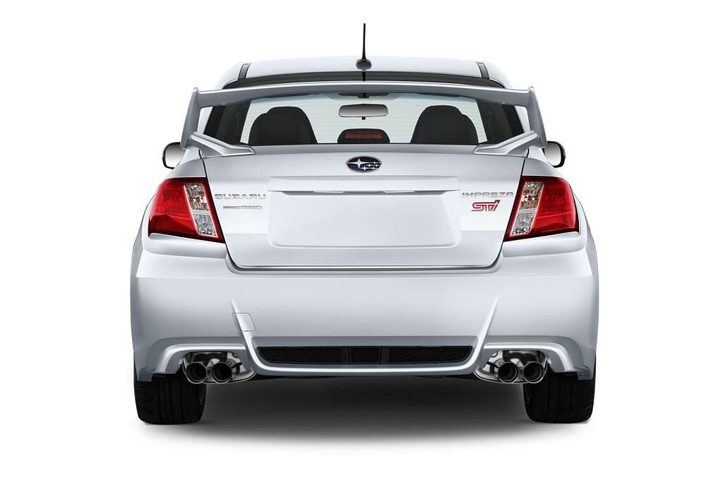 Subaru WRX STI (Baujahr 2013) Sport 4 Türen Heckansicht