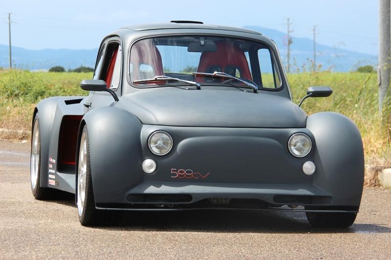 Die Scheiben stammen vom ursprünglichen Fiat 500
