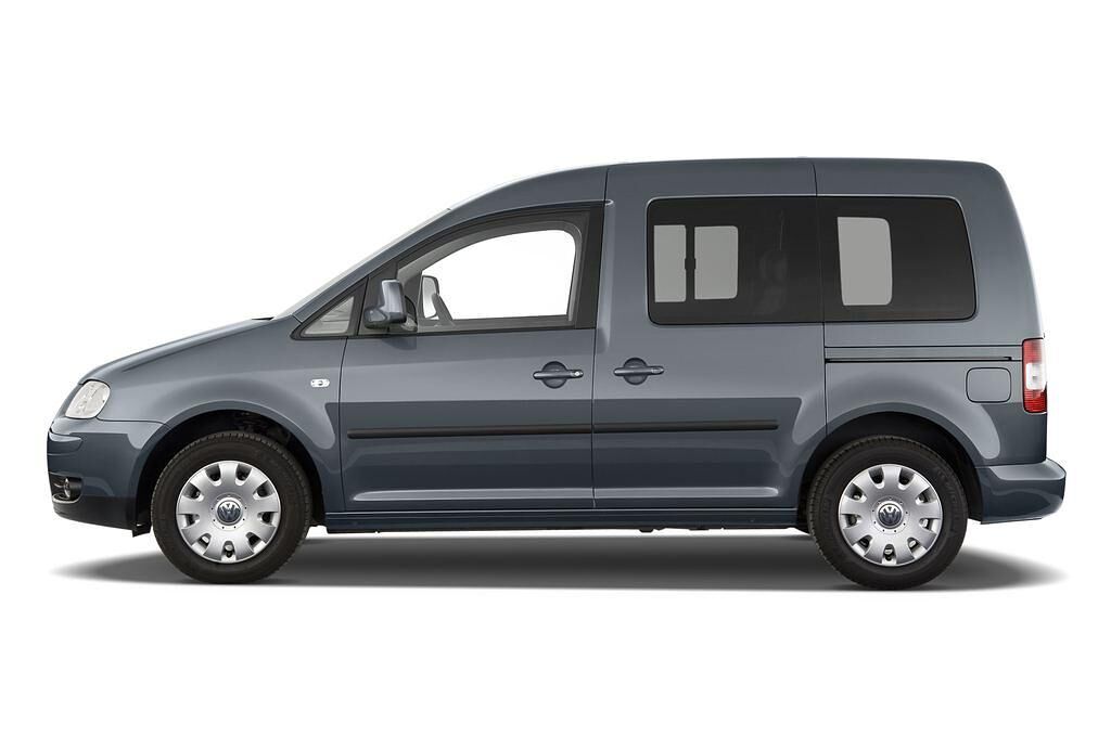 Volkswagen Caddy Life (Baujahr 2009) TDI 5 Türen Seitenansicht