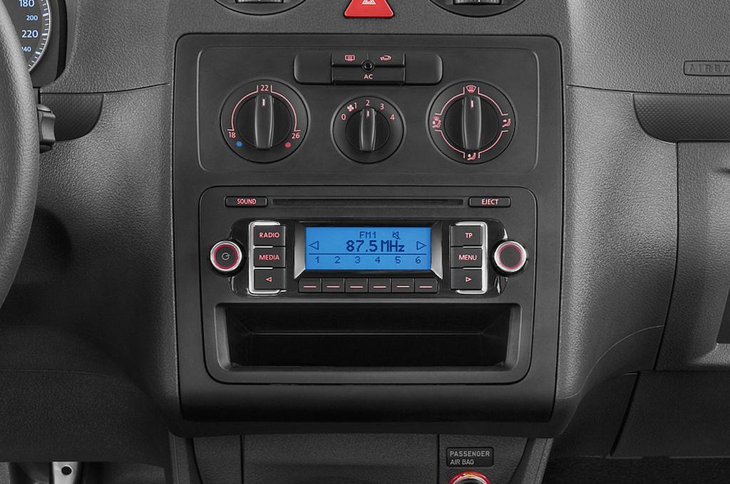 Volkswagen Caddy Life (Baujahr 2009) TDI 5 Türen Temperatur und Klimaanlage