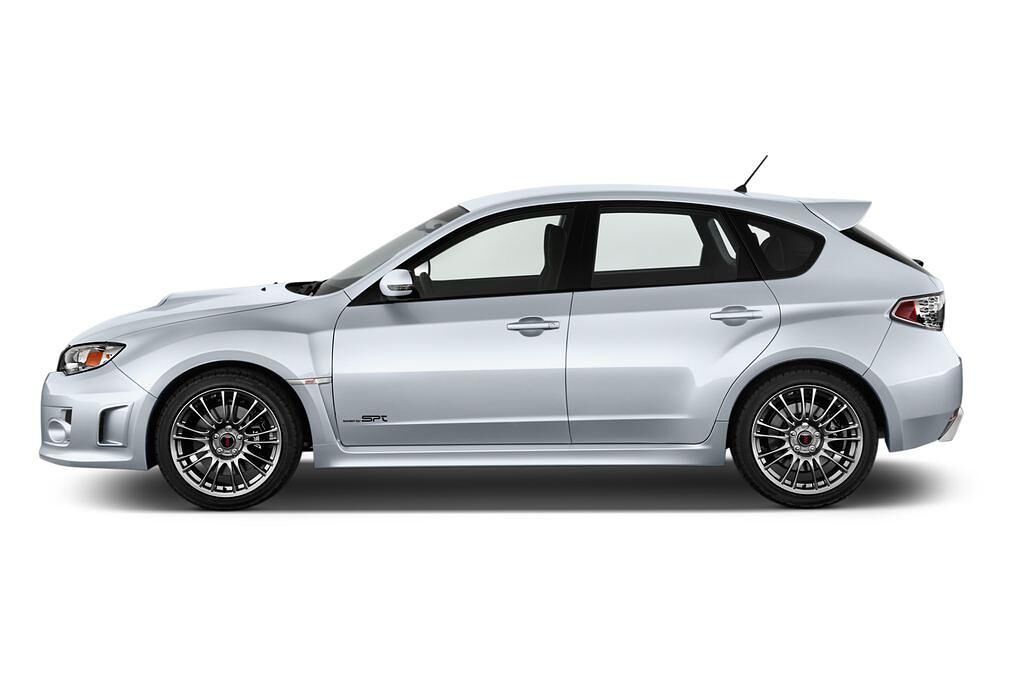 Subaru WRX STI (Baujahr 2012) Sport 5 Türen Seitenansicht