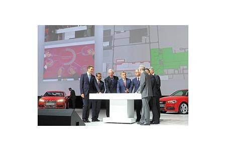 Audi feiert Produktionsstart der A3 Limousine in seinem neuen Werk in Ungarn