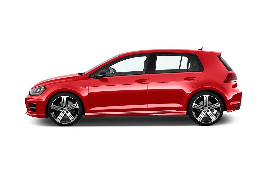 Volkswagen Golf (Baujahr 2016) R 5 Türen Seitenansicht