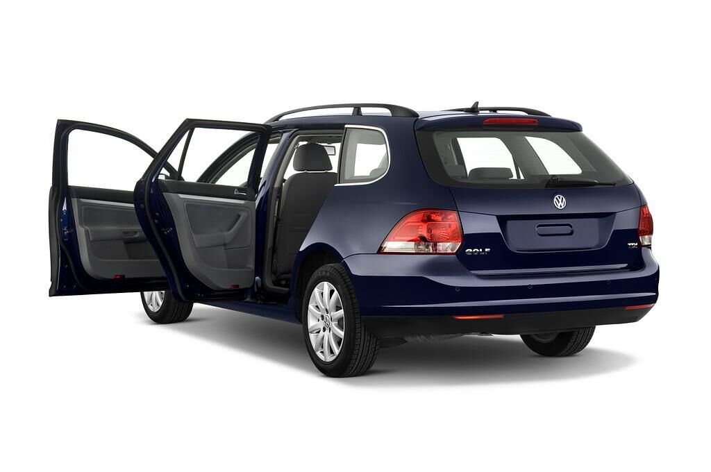 Volkswagen Golf (Baujahr 2010) - 5 Türen Tür geöffnet