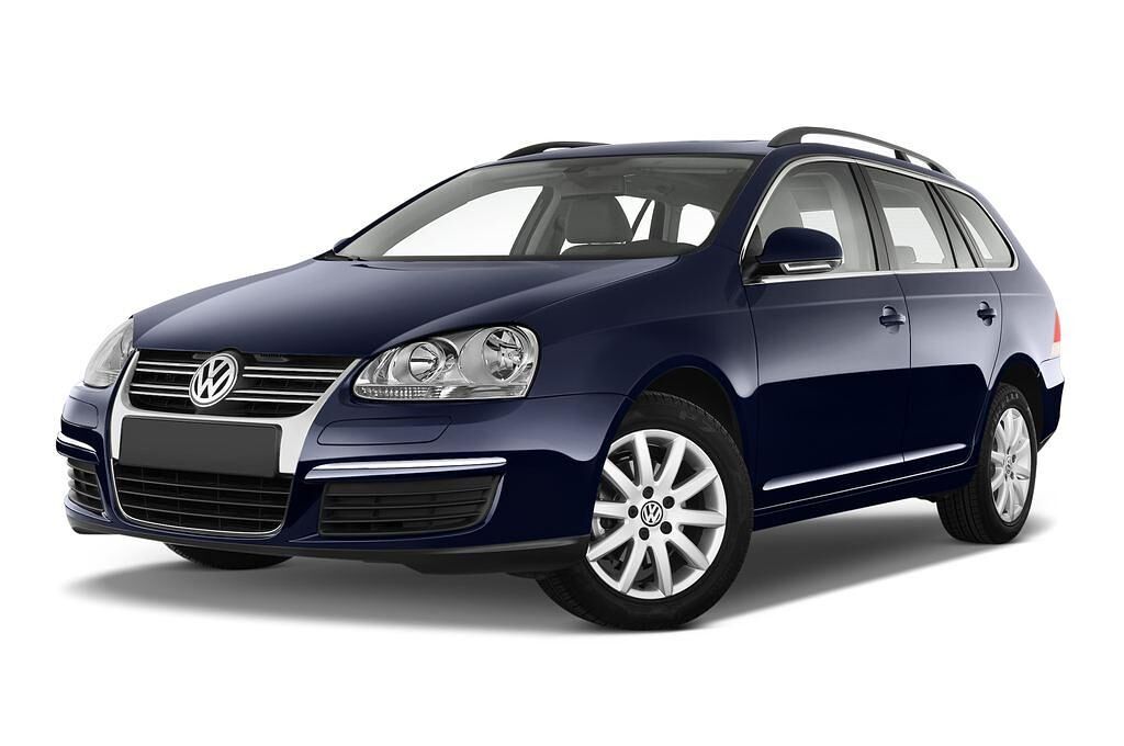 Volkswagen Golf (Baujahr 2010) - 5 Türen seitlich vorne mit Felge