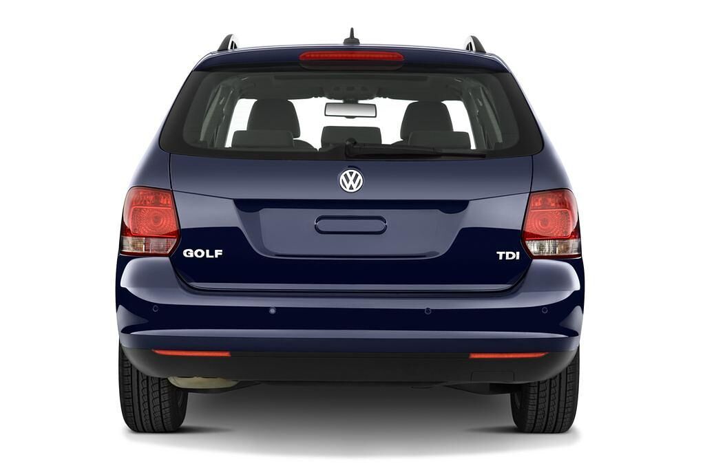 Volkswagen Golf (Baujahr 2010) - 5 Türen Heckansicht