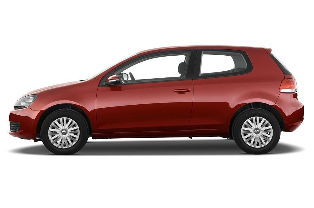 Volkswagen Golf (Baujahr 2010) Trendline 3 Türen Seitenansicht
