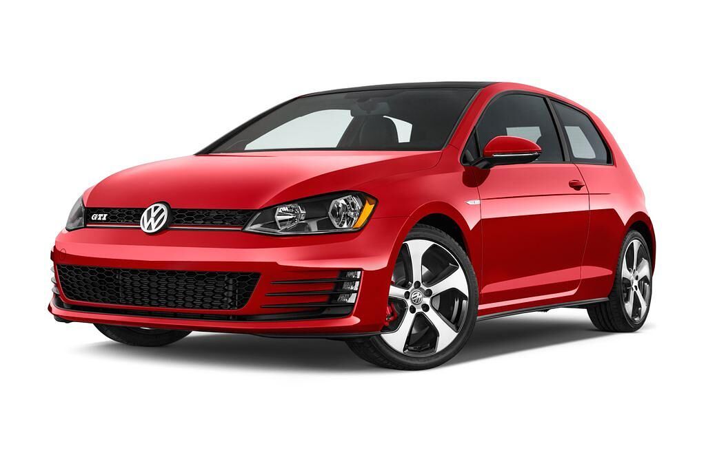 Volkswagen Golf (Baujahr 2015) Gti 3 Türen seitlich vorne mit Felge