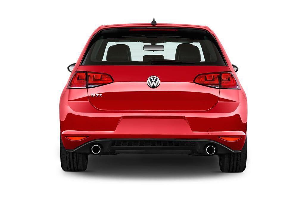 Volkswagen Golf (Baujahr 2015) Gti 3 Türen Heckansicht