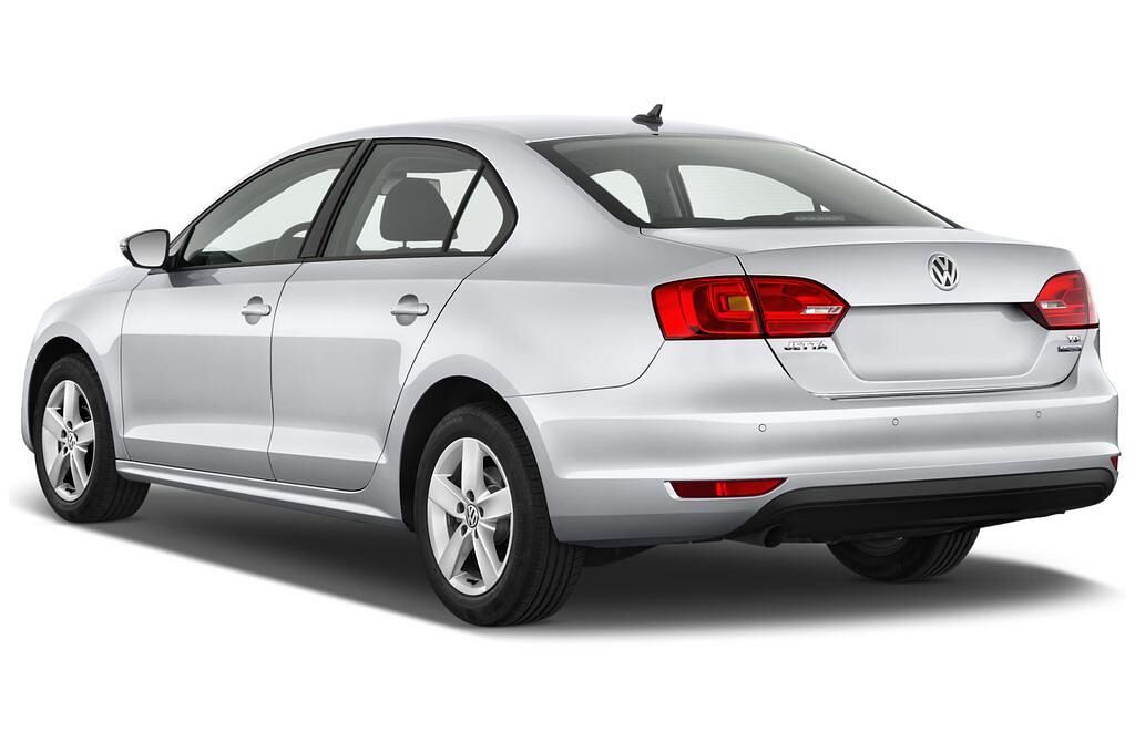 Volkswagen Jetta (Baujahr 2012) Comfortline Bluemotion Technology 4 Türen seitlich hinten