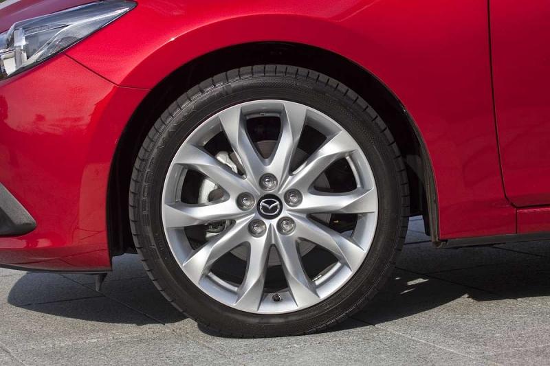 Der Mazda3 ist ein Fronttriebler.
