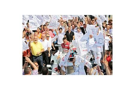 Audis Le Mans Sieger in Neckarsulm
