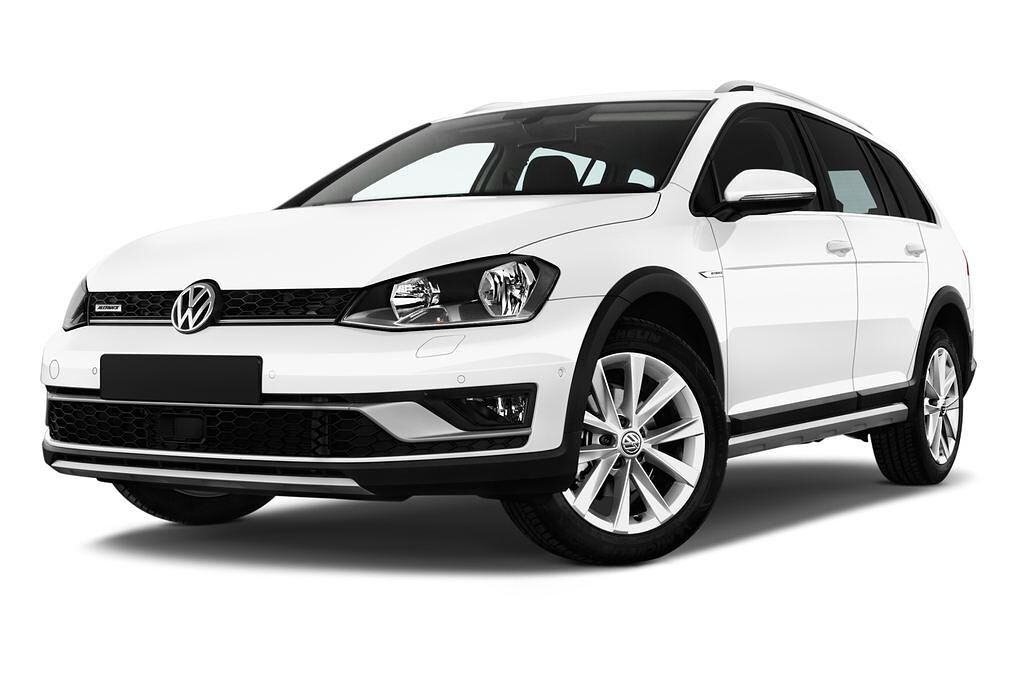 Volkswagen Golf (Baujahr 2016) Alltrack 5 Türen seitlich vorne mit Felge