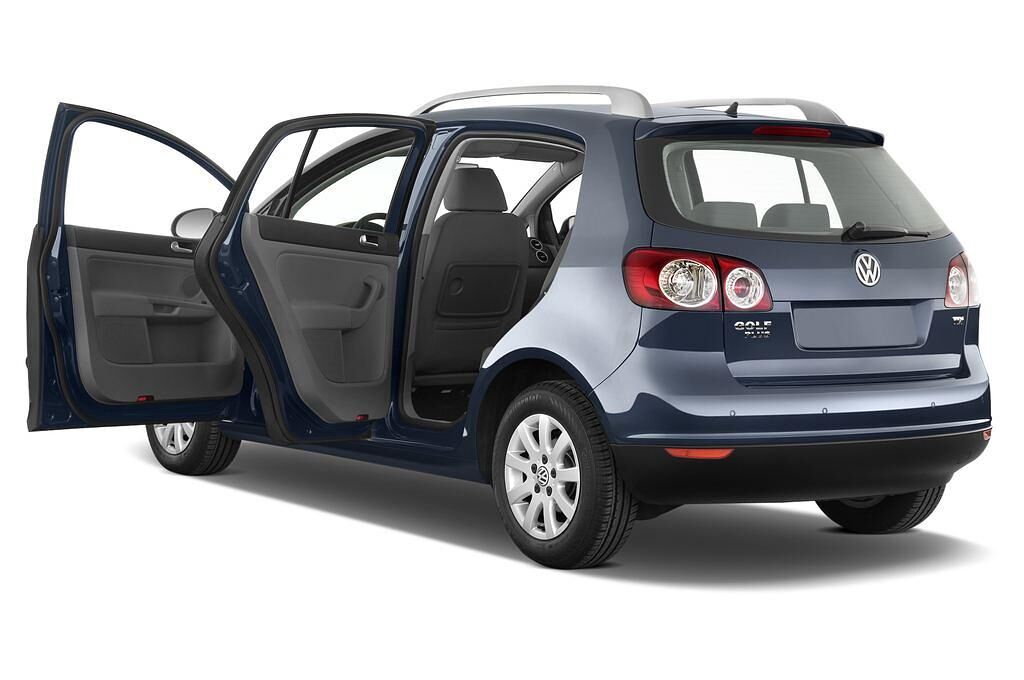 Volkswagen Golf Plus (Baujahr 2009) - 5 Türen Tür geöffnet