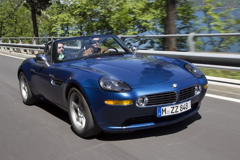 Der BMW Z8 wiegt 1660 Kilogramm