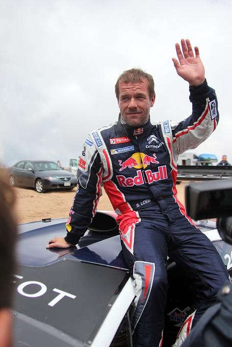 Sebastian Loeb im Peugeot 208 T16 Pikes Peak