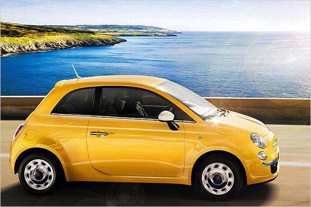 Der Living soll die Modellfamilie des Fiat 500 (Bild) erweitern