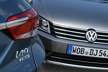 Vergleich VW Passat Variant vs. Hyundai i40cw