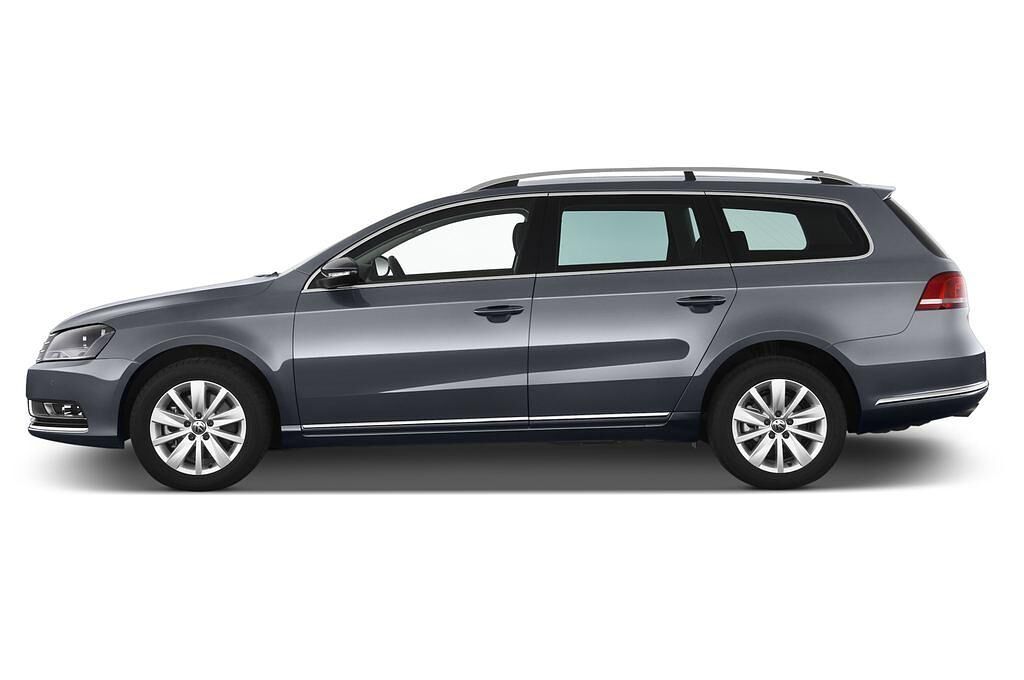 Volkswagen Passat (Baujahr 2012) Comfortline Bluemotion Technology 5 Türen Seitenansicht