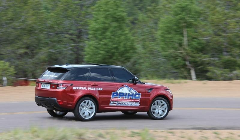 Pikes Peak Pace Car Range Rover Sport