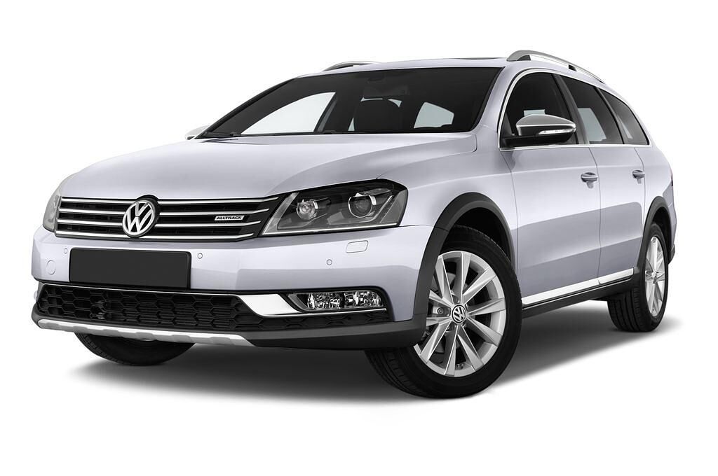 Volkswagen Passat (Baujahr 2013) Alltrack 5 Türen seitlich vorne mit Felge