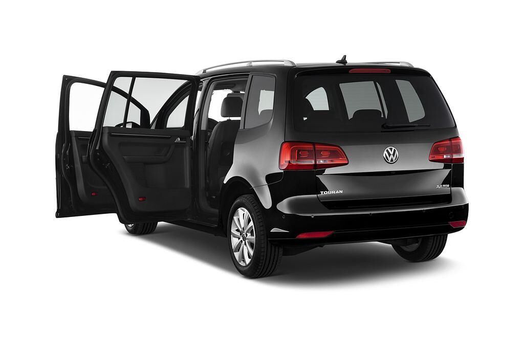 Volkswagen Touran (Baujahr 2012) Highline 5 Türen Tür geöffnet