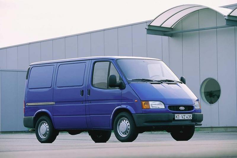 Der Ford Transit der vierten Generation aus dem Jahr 1994.