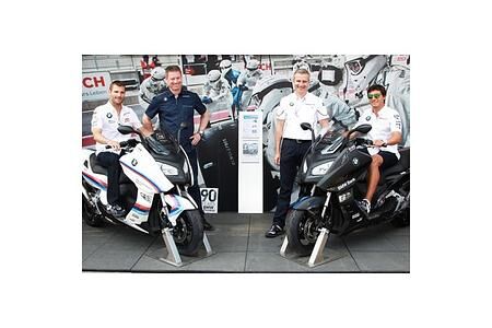 BMW Motorrad: Sondermodelle C 600 Motorsport Edition. Maxi-Scooter mit exklusivem DTM-Paket. BMW Motorrad: Sondermodelle C 600 Motorsport Edition. Maxi-Scooter mit exklusivem DTM-Paket.