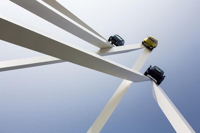 Goodwood Festival of Speed 2013: Die riesige Skulptur ehrt 50 Jahre Porsche 911