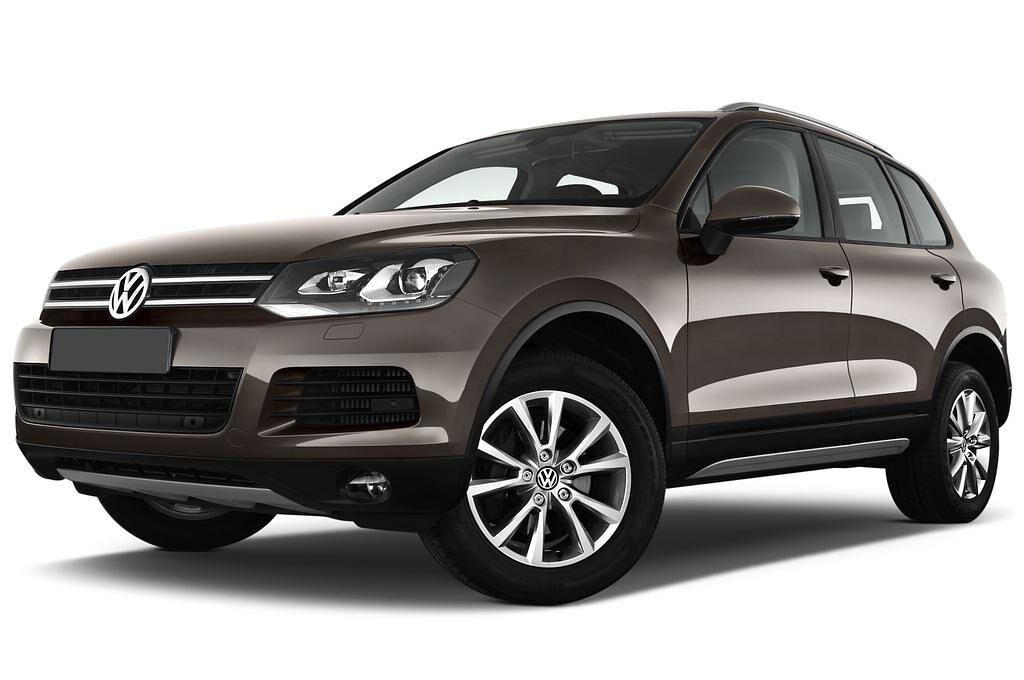 Volkswagen Touareg (Baujahr 2011) V6 TDI BlueMotion Technology 5 Türen seitlich vorne mit Felge