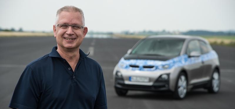 BMW i3 mit Entwicklungsleiter Andreas Feist