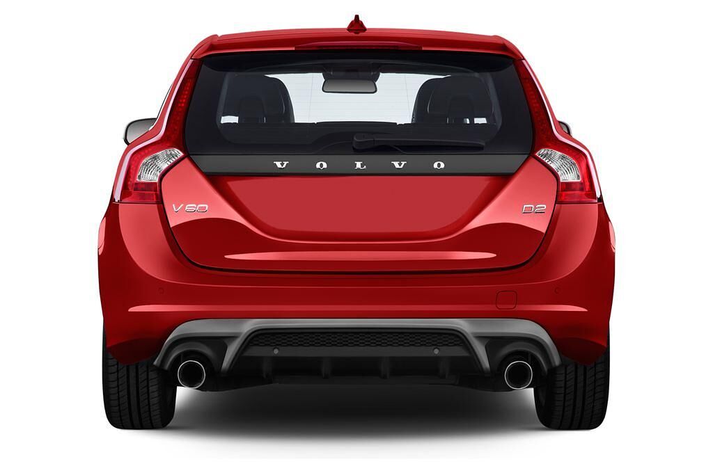 Volvo V60 (Baujahr 2015) R-Design Summum 5 Türen Heckansicht